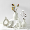 Nordic minimalist ceramic decor vase