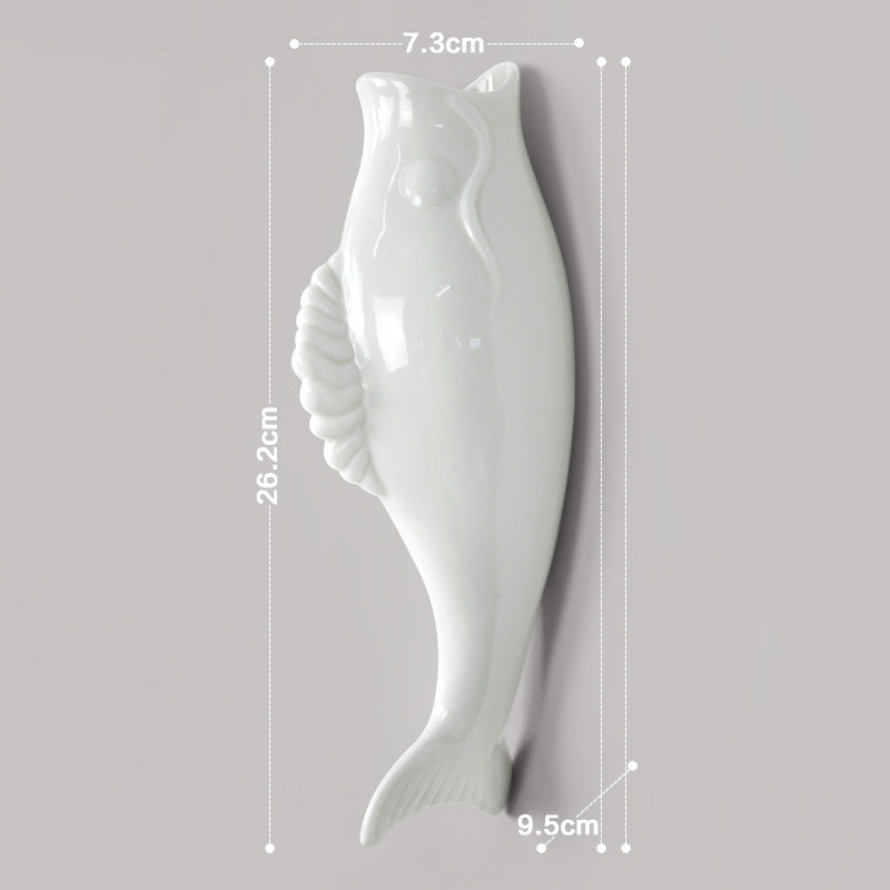 Modern ceramic wall art vase