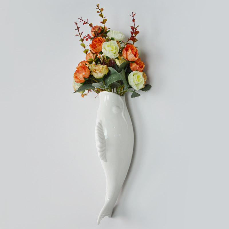 Goldfish wall decoration mounted