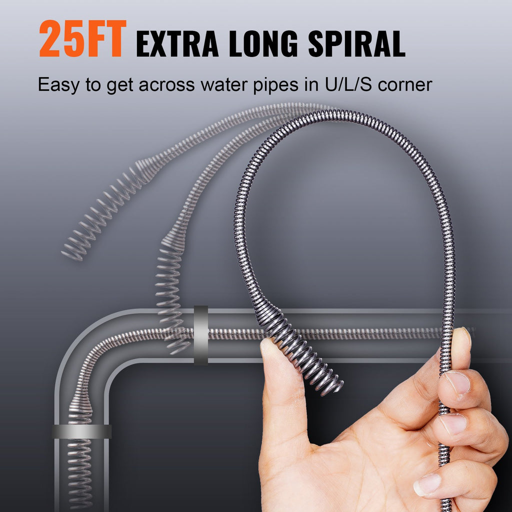 Drain Auger 25ft