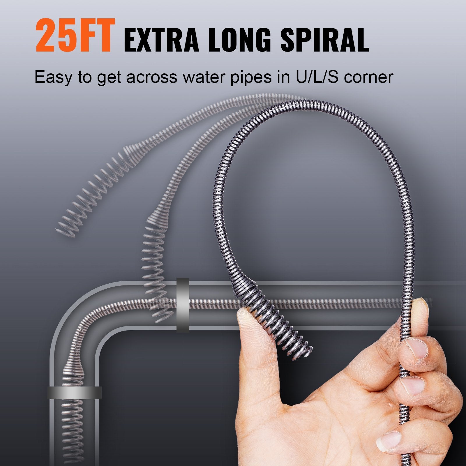 Drain Auger 25ft