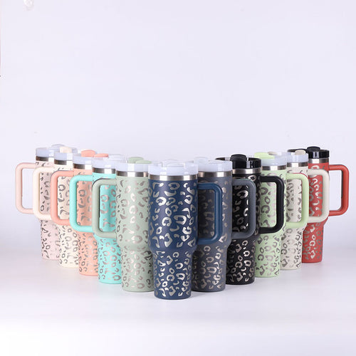 Stainless steel tumbler color options