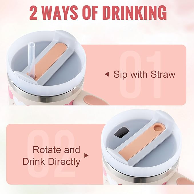 Insulated tumbler keeps drinks cold