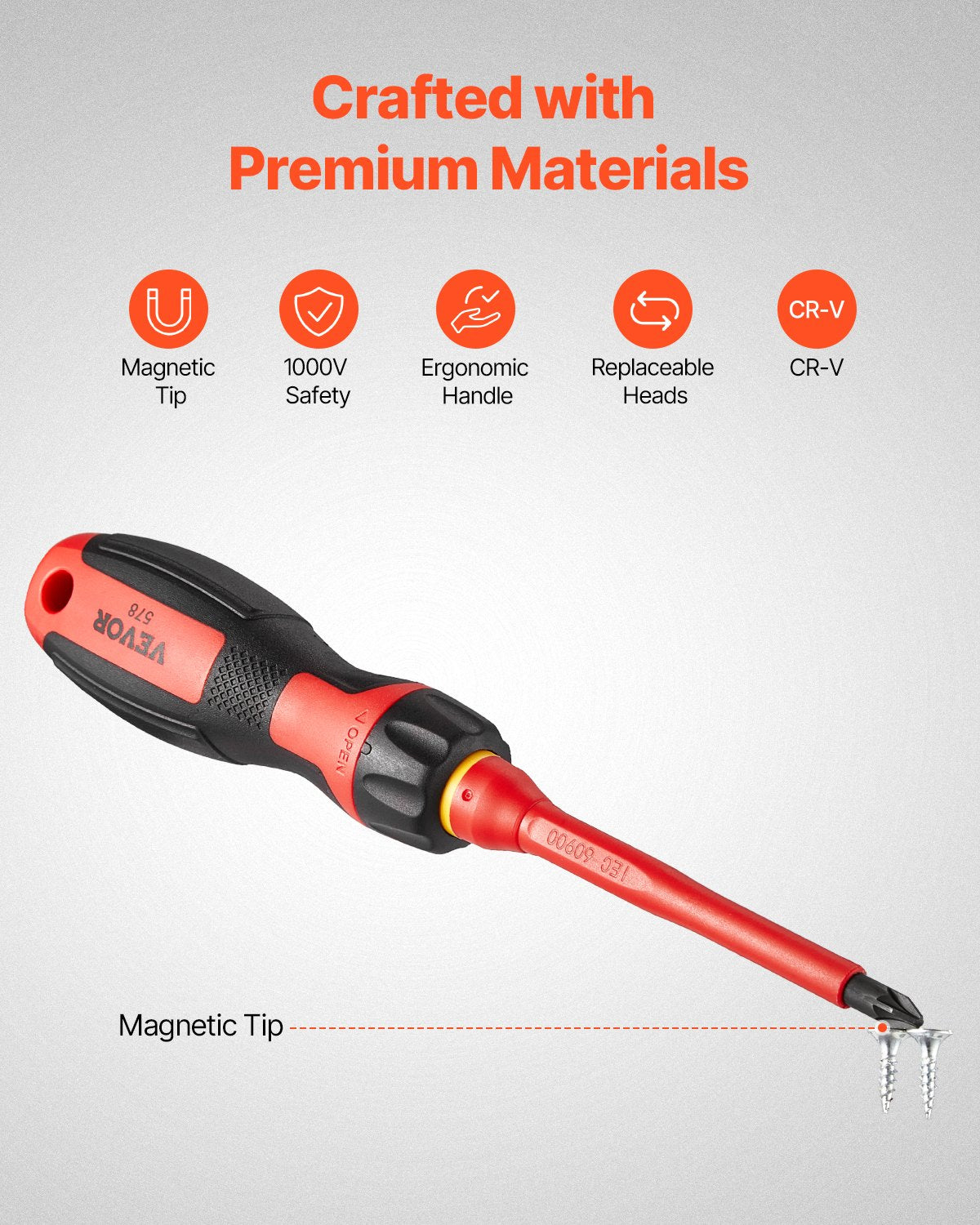 Insulated Screwdriver Set 13-piece Insulated Tool Set For Electricians