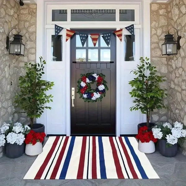 Independence Day non-slip door mat