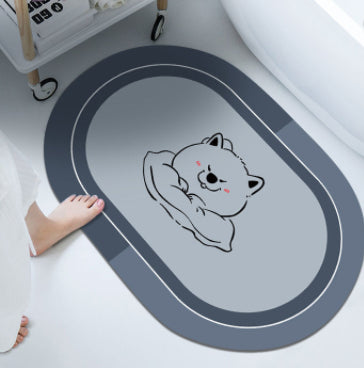 Entry door mat soft rug