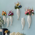 Ceramic goldfish wall vase 3D decor