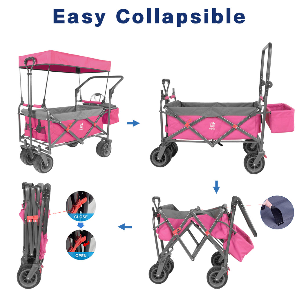 Wagon cart in use outdoors