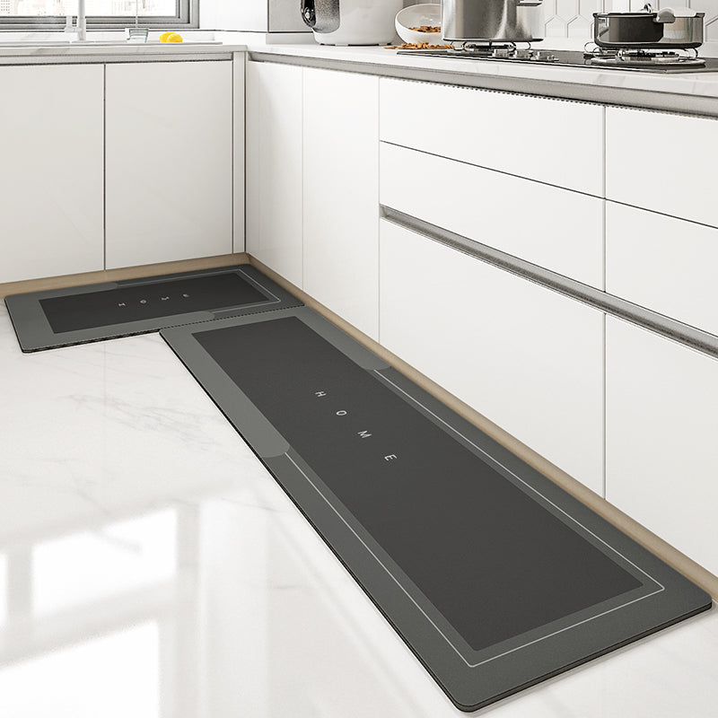 Soft floor mat for home entryway