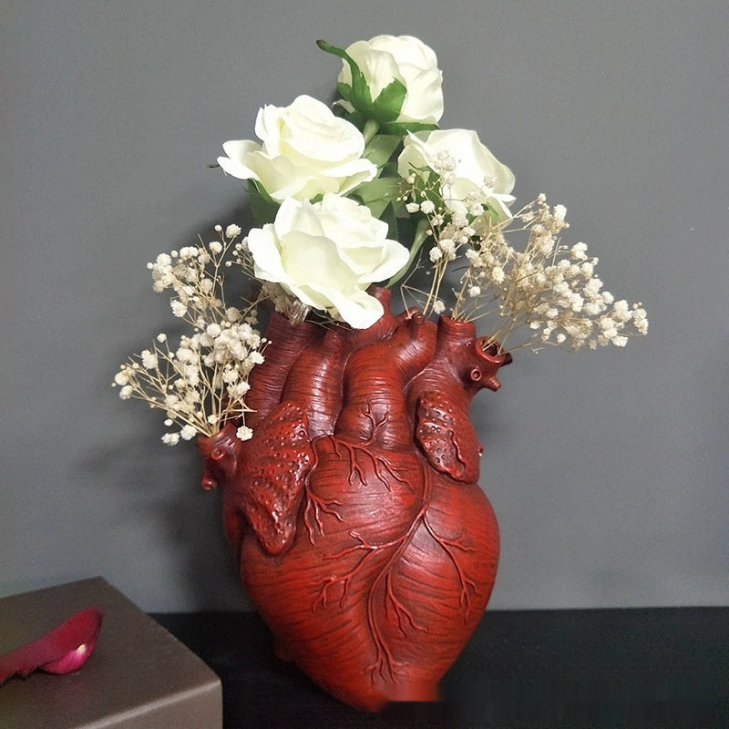 Heart art plant pot for home decor