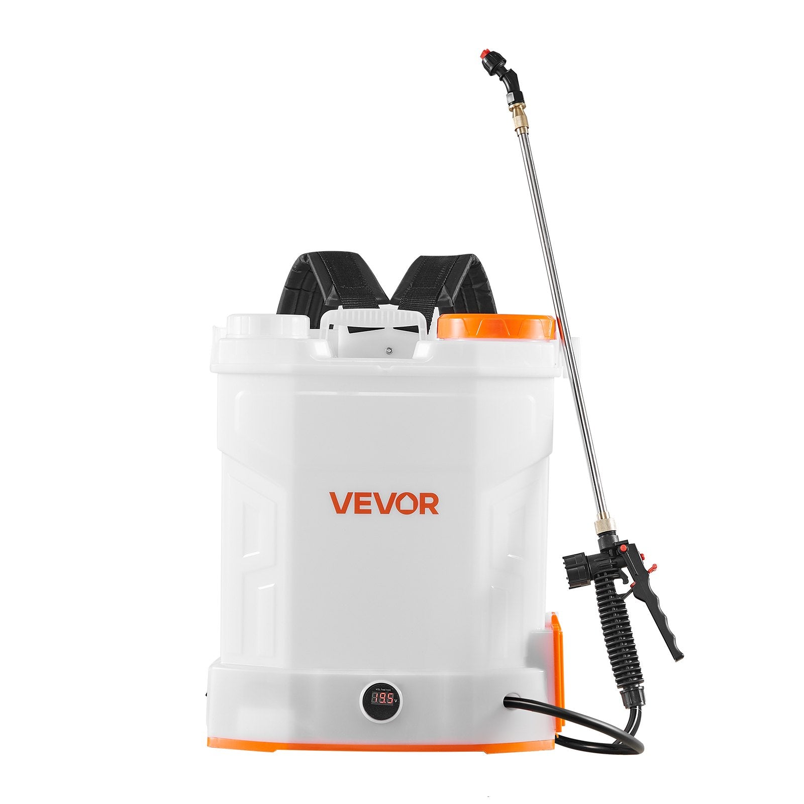 3.2 Gallon Battery Powered Backpack Sprayer 0-90 PSI 2H Runtime