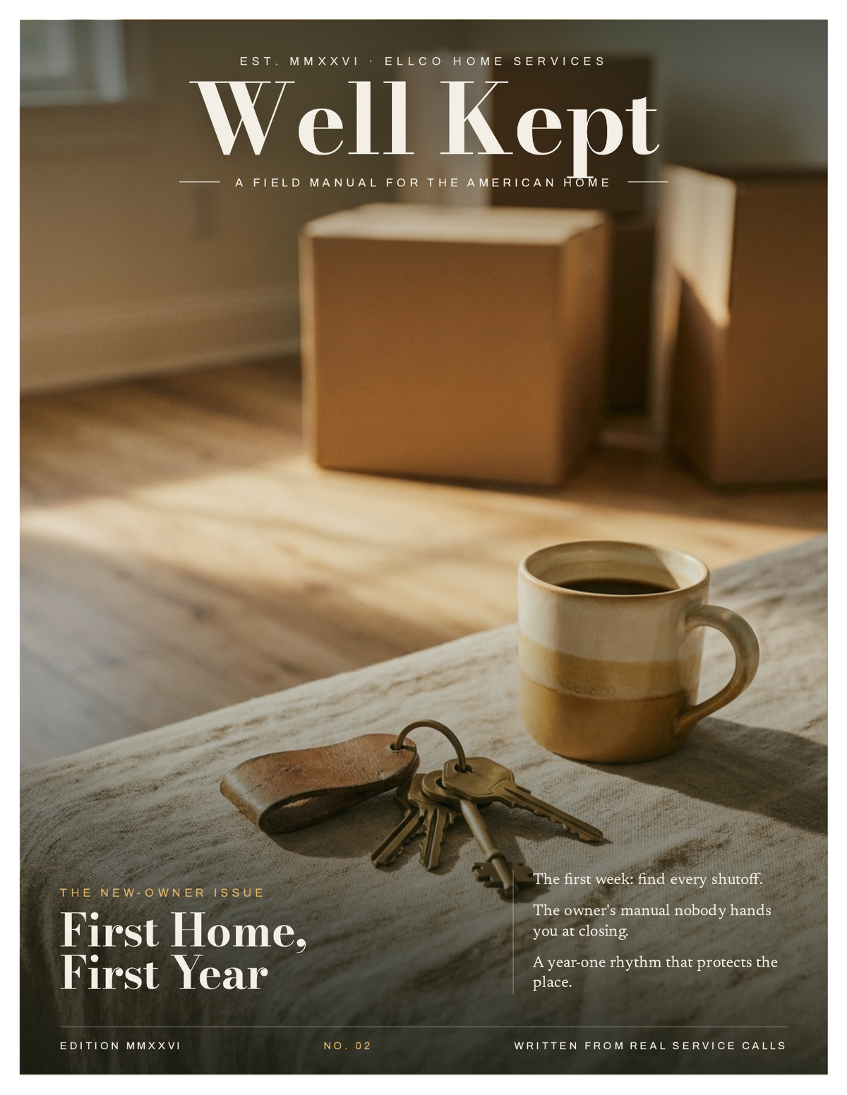Well Kept No. 02 · First Home, First Year