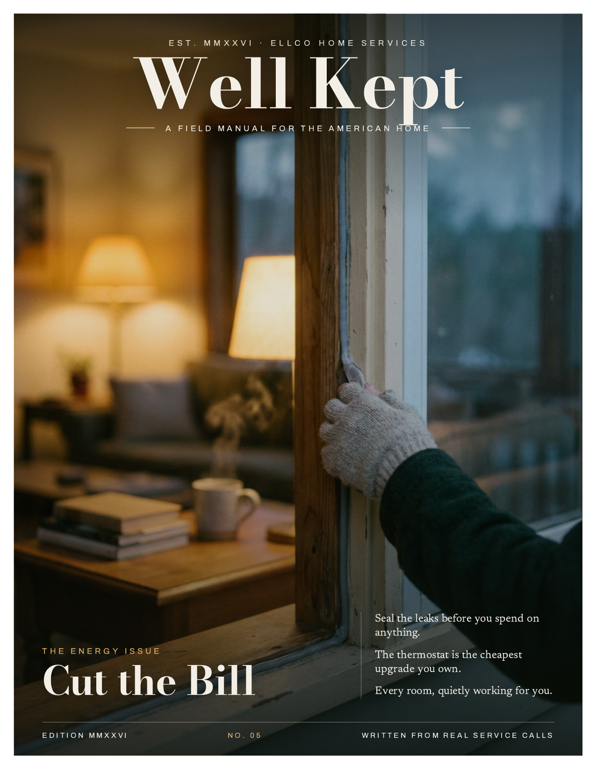 Well Kept No. 05 · Cut the Bill