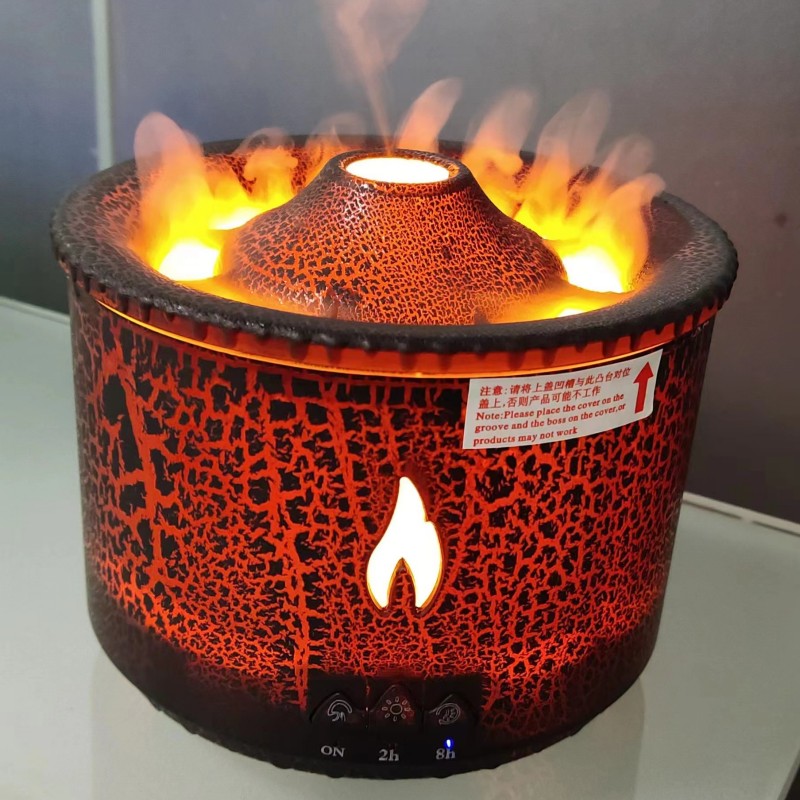 Aromatherapy humidifier with ambient light