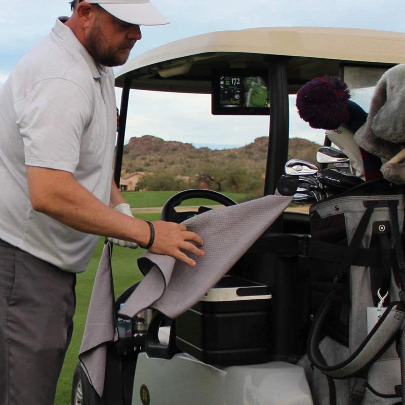 Golf towel detail
