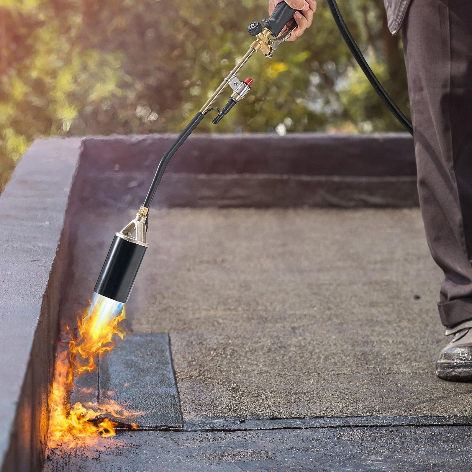Propane Weed Torch and Snow Melter 1800000 BTU