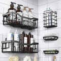 Stainless Steel Shower Caddy Set of 5