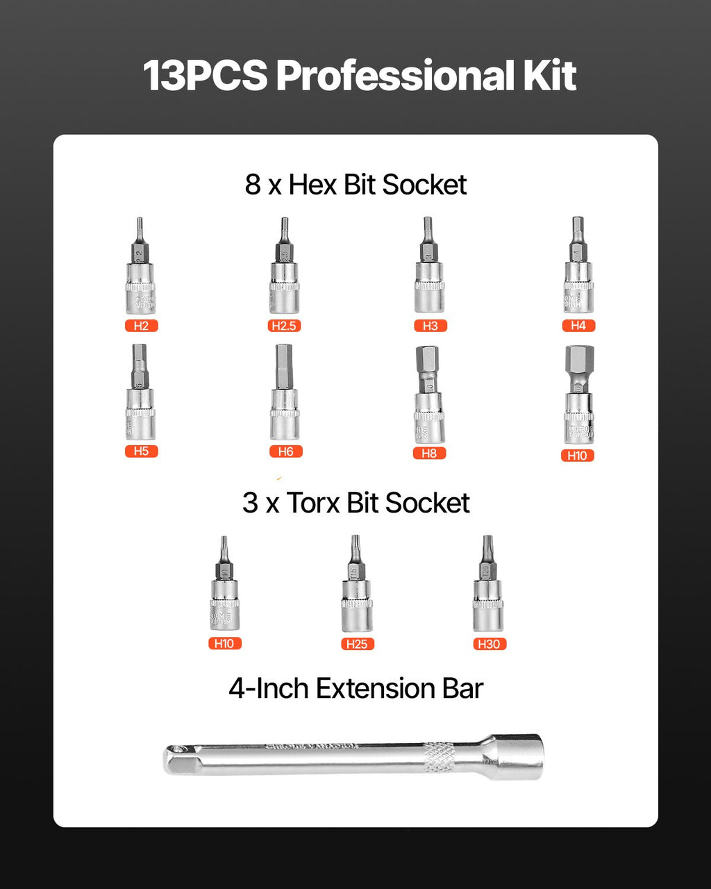 Click Torque Wrench Set