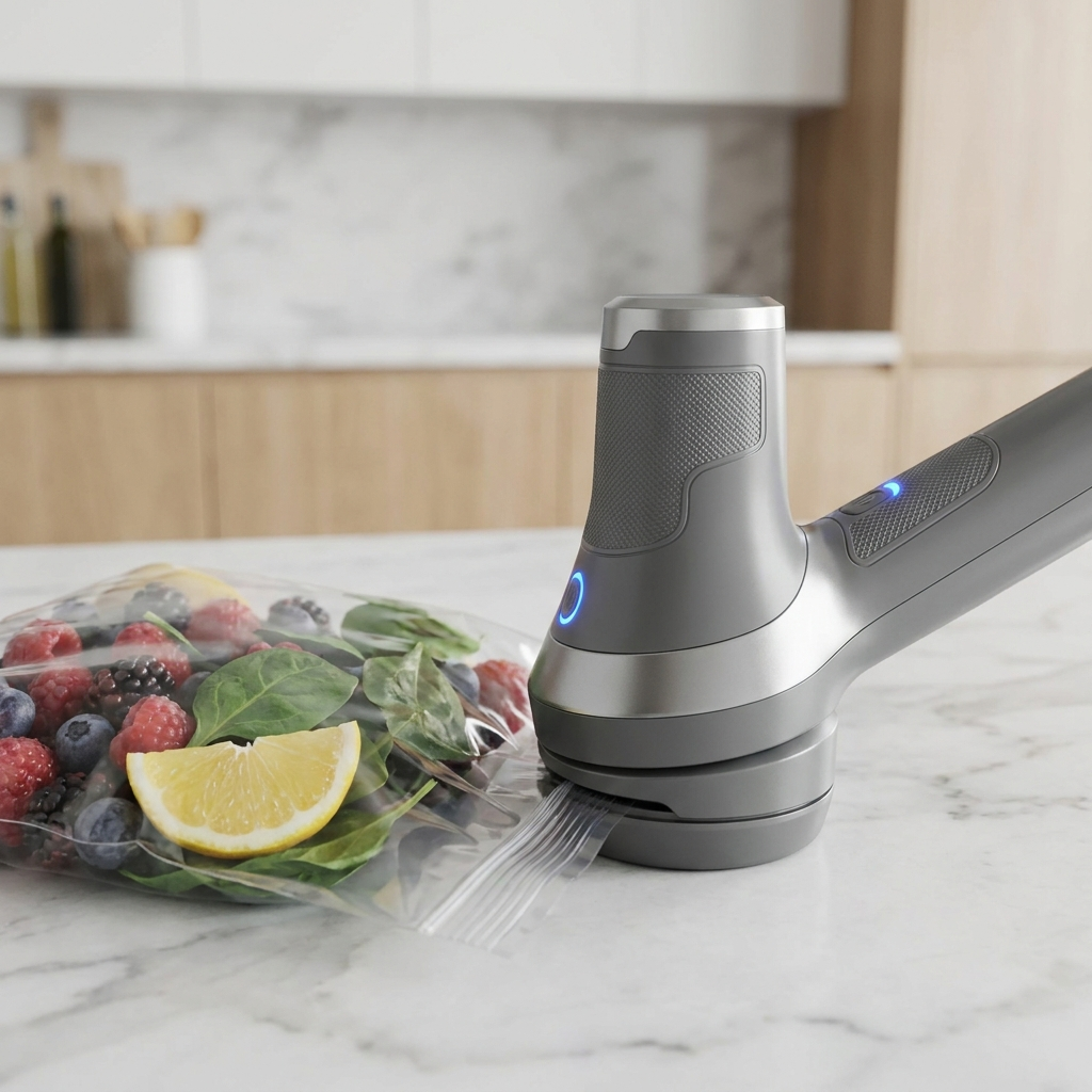 EllCo vacuum sealer - seal detail