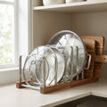 E&C pot lid and pan organizer rack