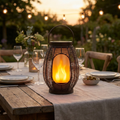 E&C cordless flame-effect LED lamp