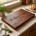 E&C personalized family cutting board
