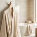 E&C waffle linen robe